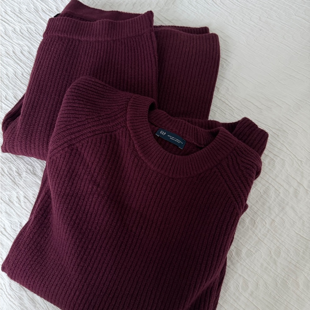 GAP Cashsoft Shaker Knit Set (medium tall)